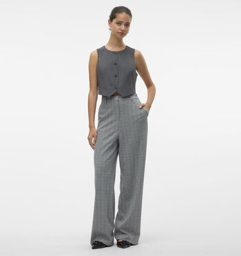 Vero Moda Broeken Grijs