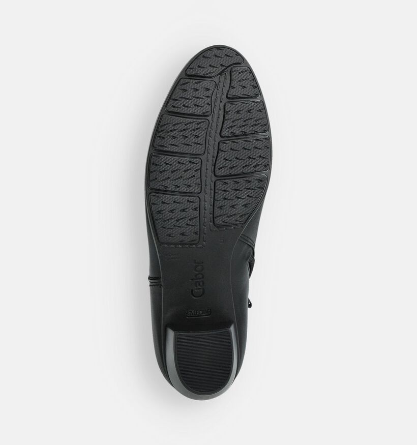 Gabor Best Fitting Bottines à talons en Noir pour femmes (360297) - pour semelles orthopédiques