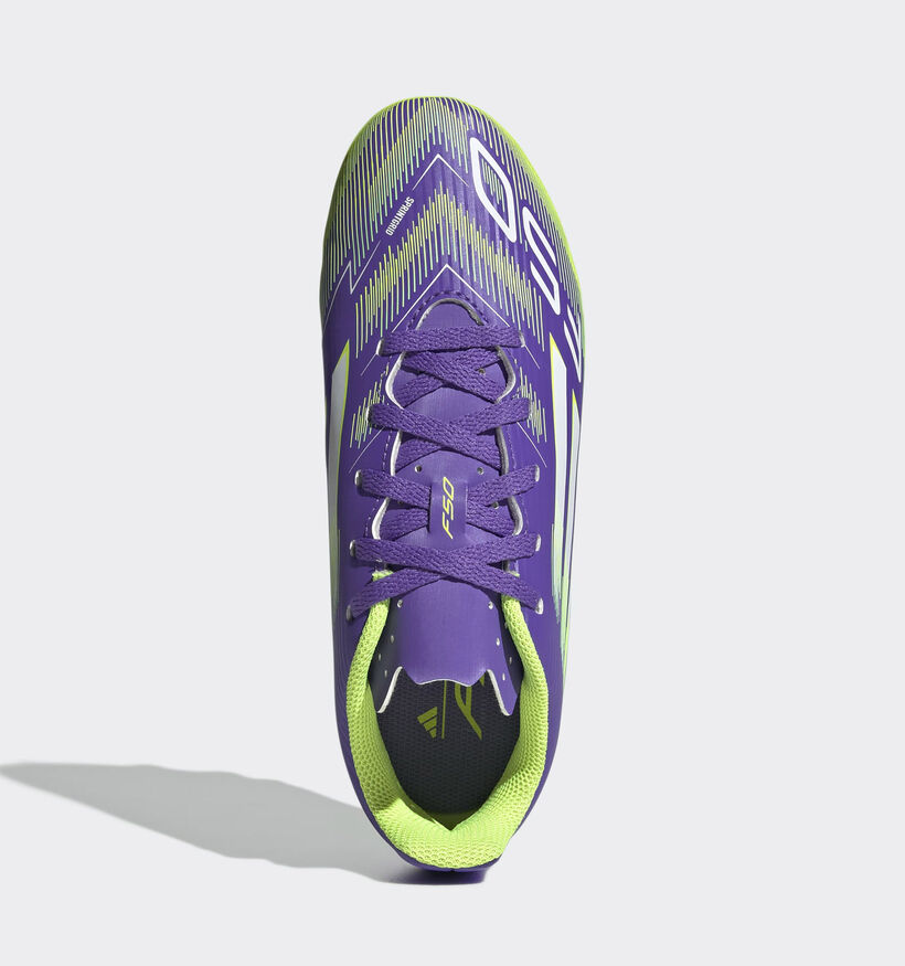 adidas F50 Club FG/MG Chaussures de foot en Violet pour filles, garçons (359780)