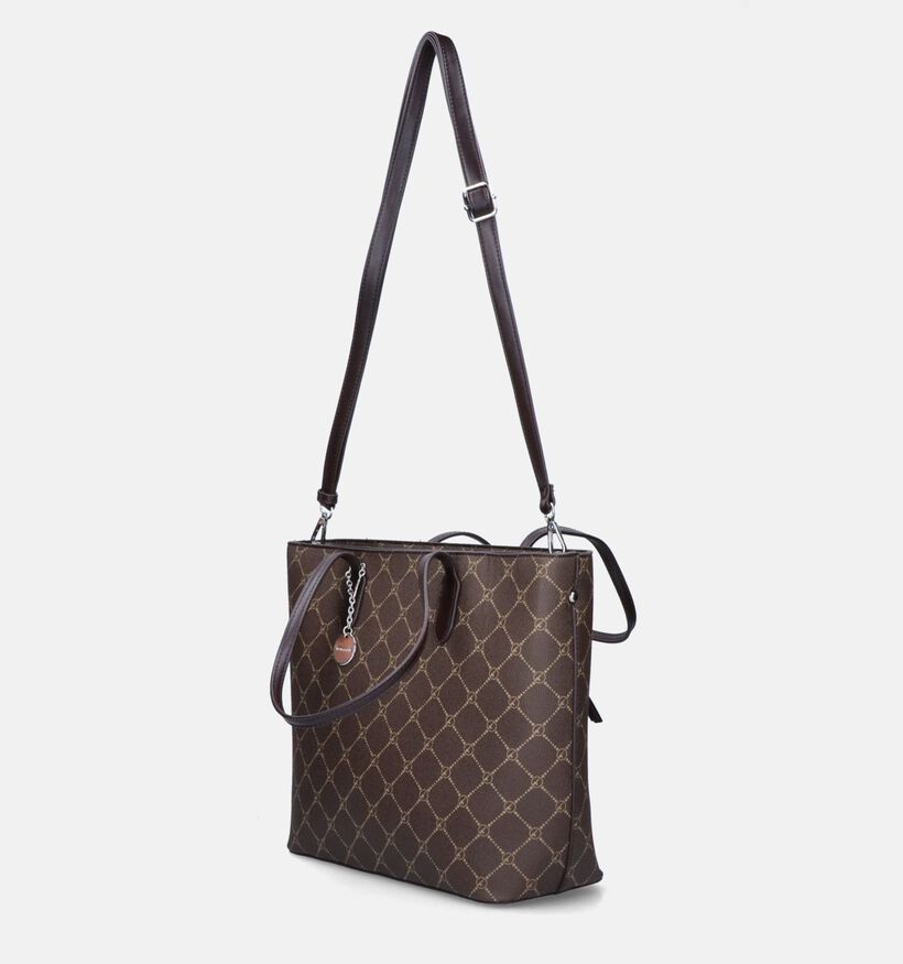 Tamaris Anastasia Classic Blauwe Shopper tas met rits voor dames (338784)