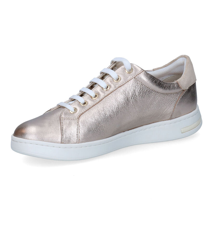 Geox Jaysen Gouden Sneakers in leer (303569)