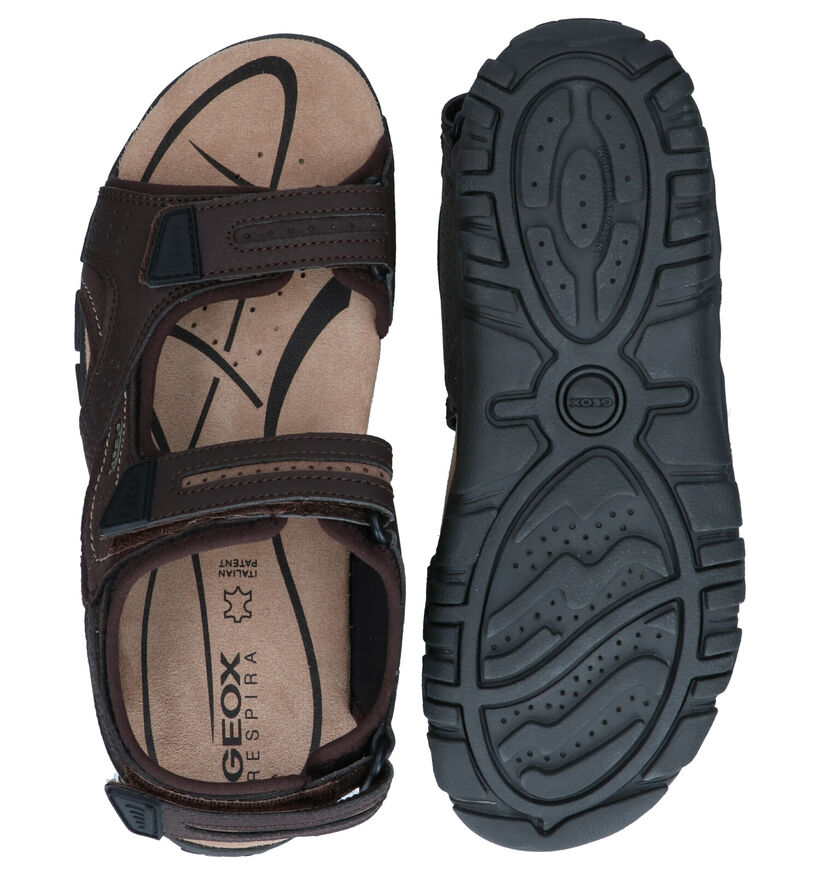 Geox Strada Blauwe Sandalen in kunstleer (303432)