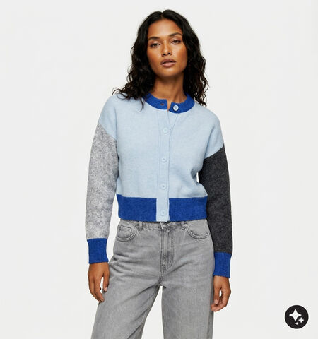 Ador&eacute; Vestes Bleu