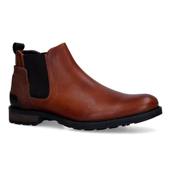 Chelsea boots cognac