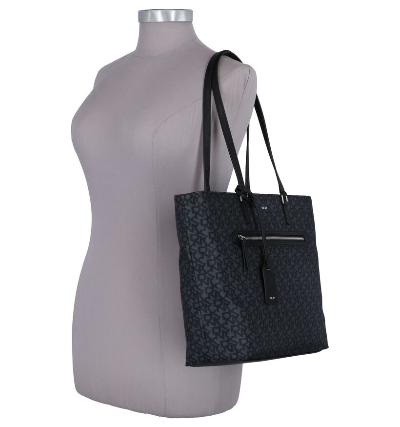 Zwarte Shopper DKNY Casey in kunstleer (263996)