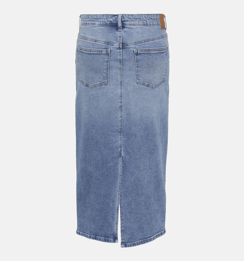 Pieces Bella Jupe en jeans en Bleu pour femmes (337350)