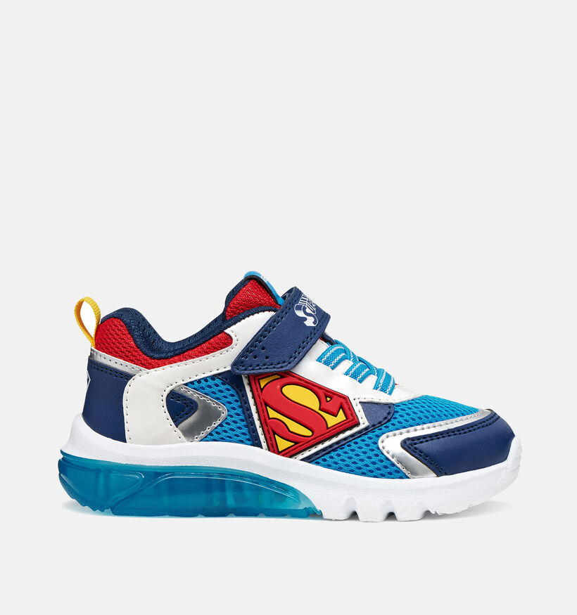 Geox Ciberdron Blauwe Schoenen voor jongens (368455) - geschikt voor steunzolen