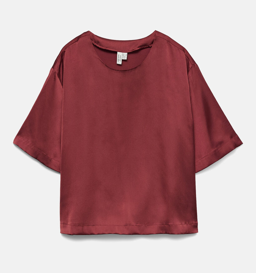 Vero Moda Goddess Bordeaux Blouse voor dames (364504)