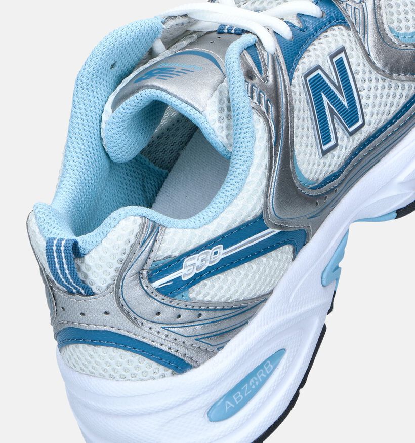 New Balance MR 530 Baskets en Bleu pour femmes (343062) - pour semelles orthopédiques