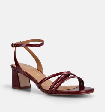 Pedro Miralles Sandalen Bruin/Bordeaux