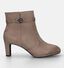 Tamaris Bottines avec talon en Taupe pour femmes (330524)