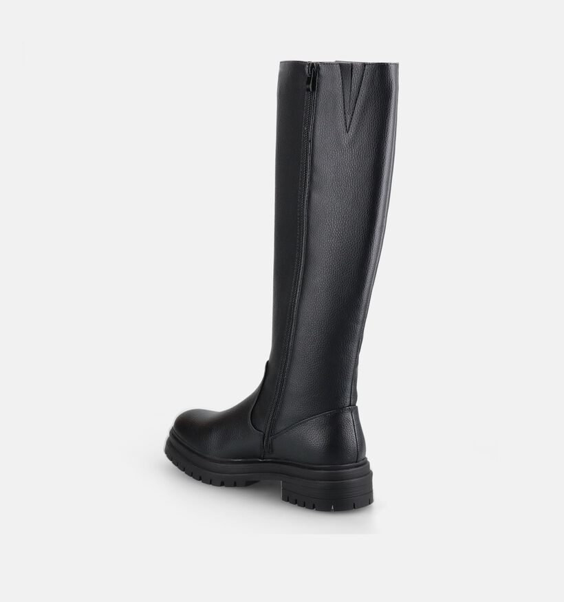 Posh by Poelman Bottes hautes en Noir pour femmes (380672)