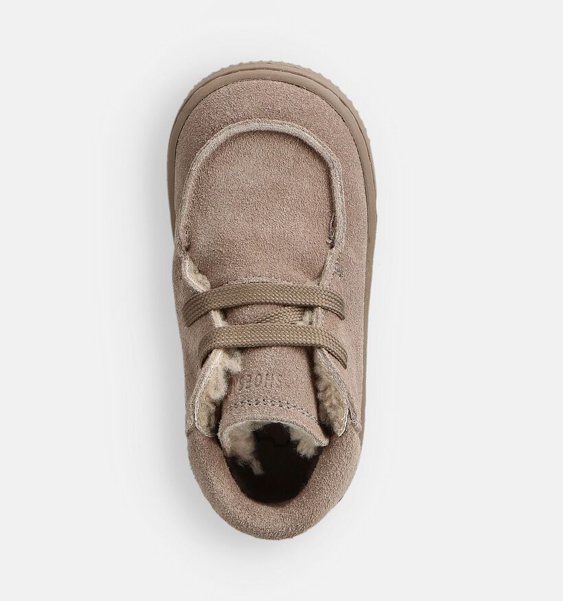 Shoesme Taupe Babyschoenen voor jongens, meisjes (363287) - geschikt voor steunzolen
