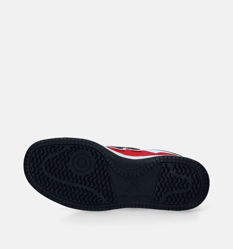 New Balance GSB480 Baskets en Rouge pour garçons, filles (343104)