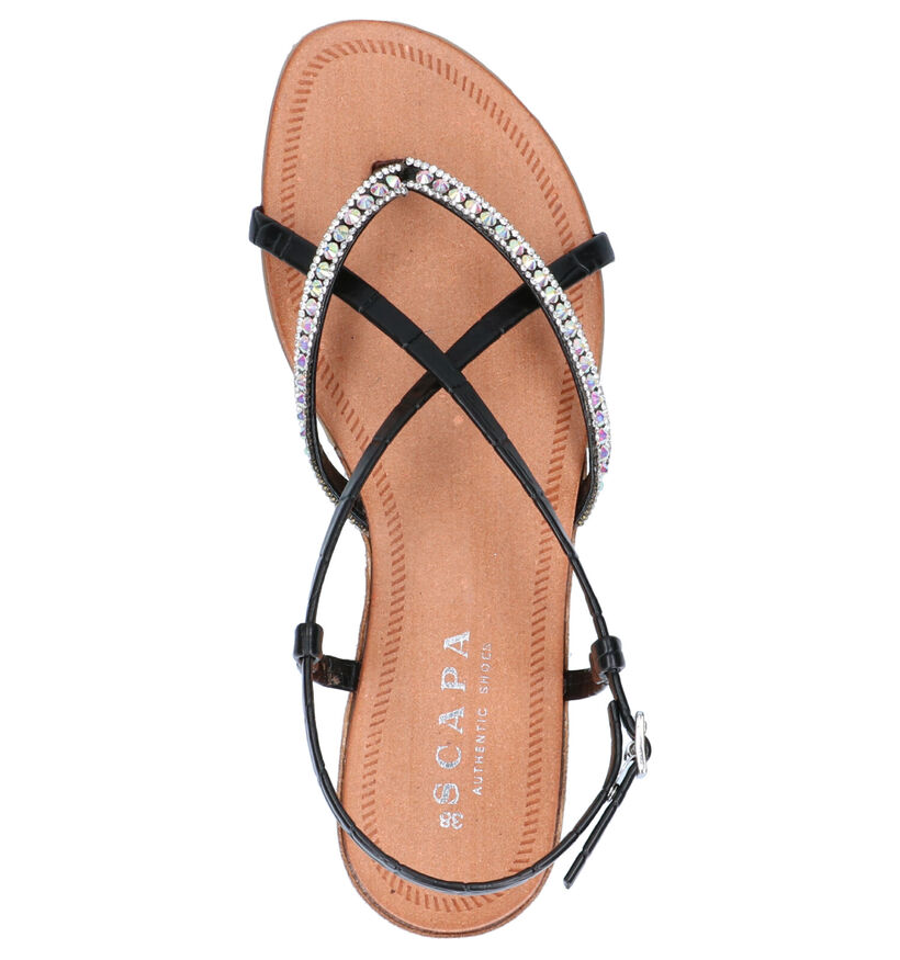 Scapa Sicilie Cognac Sandalen in kunstleer (275077)