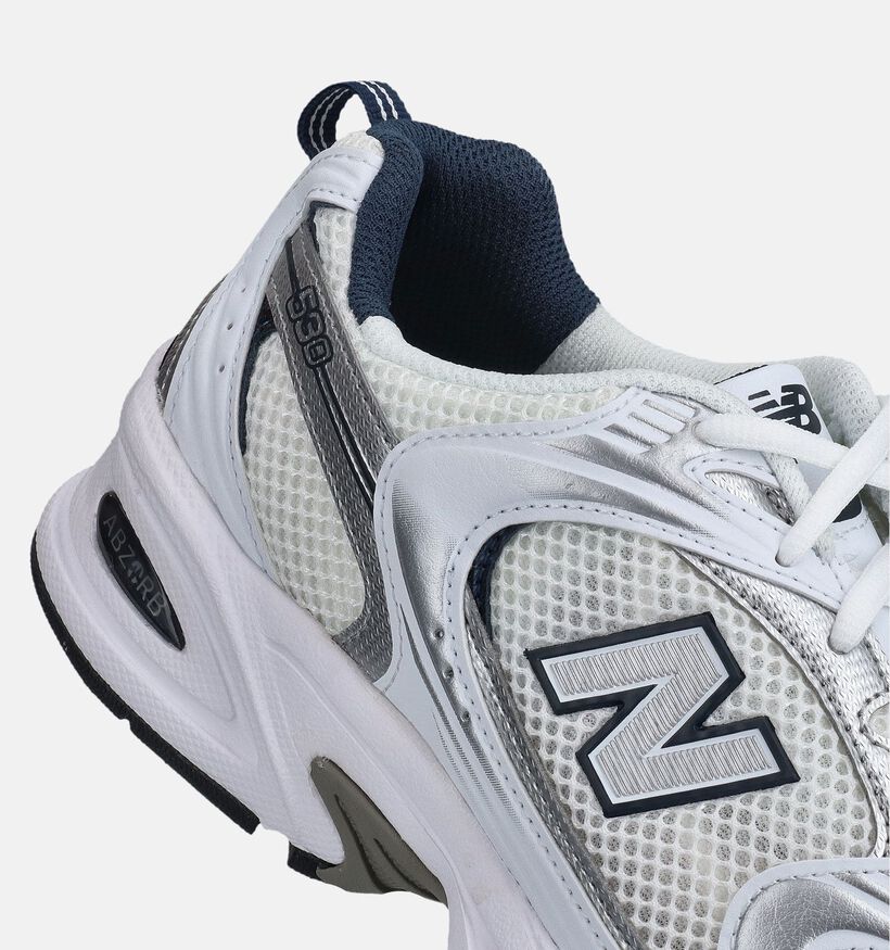 New Balance 530 Witte Sneakers voor heren, dames (362625) - geschikt voor steunzolen