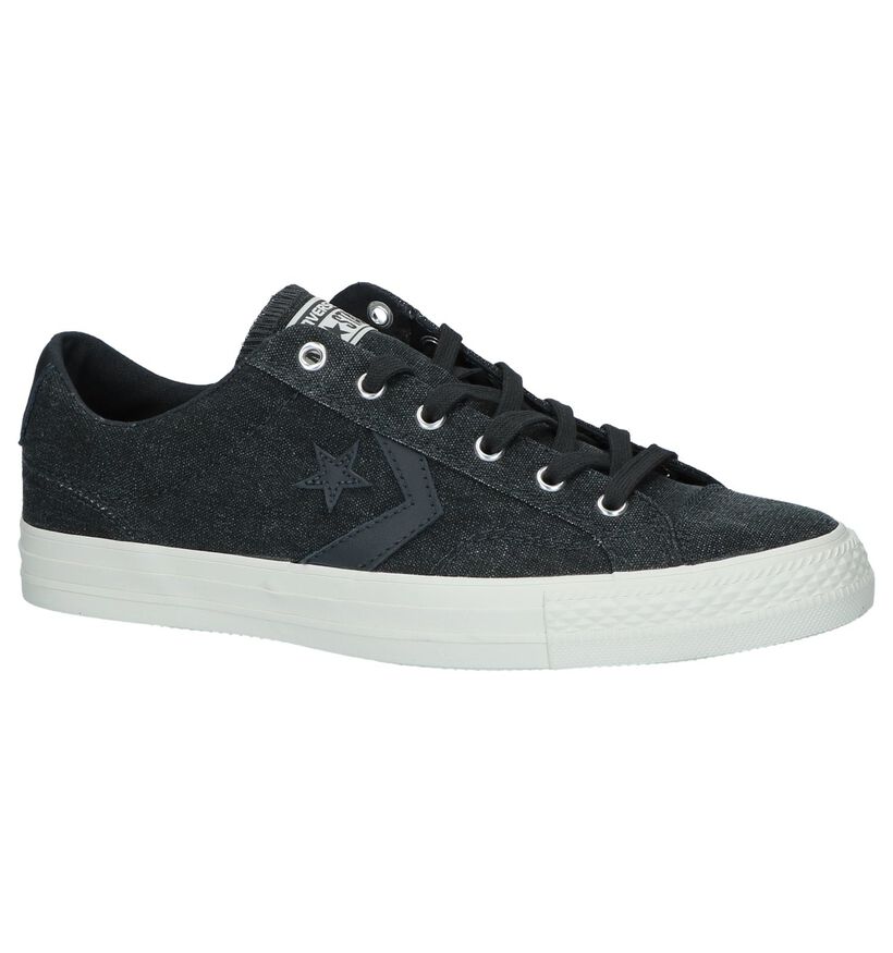 Converse Star Player OX Sneakers Donkergrijs in stof (210391)