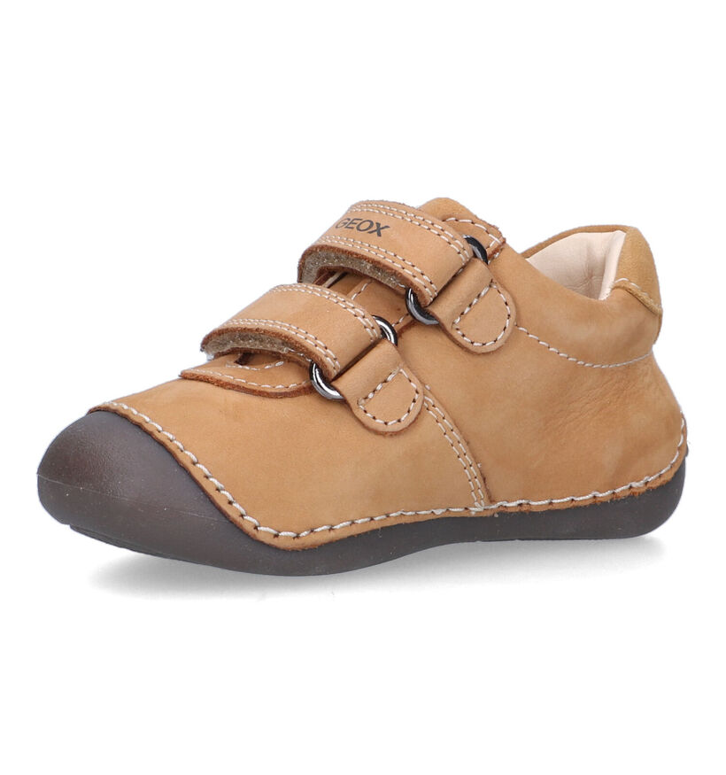 Geox Tutim Chaussures pour bébé en Cognac pour garçons (320616)