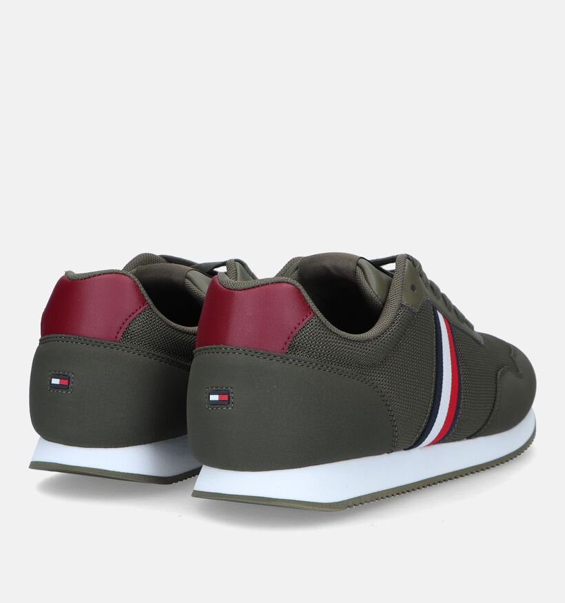 Tommy Hilfiger Core Chaussures à lacets en Vert kaki pour hommes (329365) - pour semelles orthopédiques