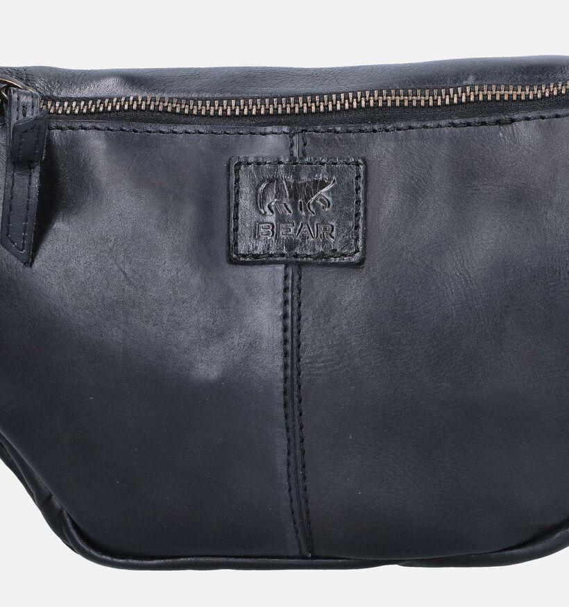 Bear Design Sac Banane en Noir pour femmes (358873)