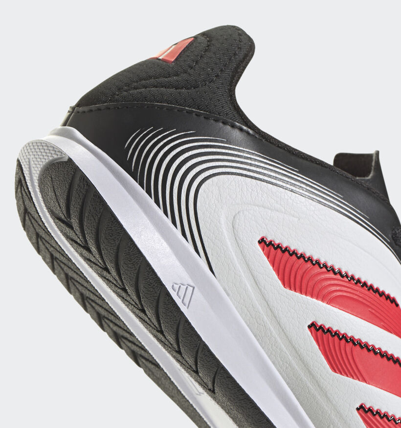 adidas Copa Pure III Club Witte Voelbalschoenen voor jongens, meisjes (350591) - geschikt voor steunzolen