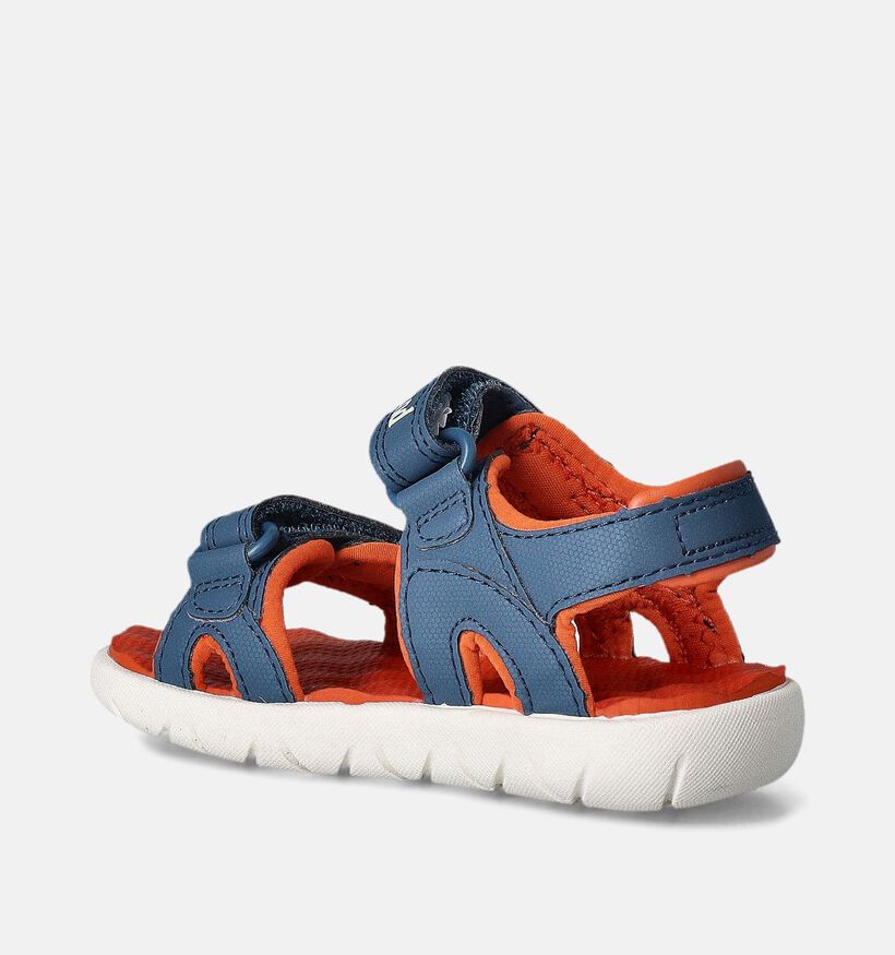 Timberland Perkins Row Backstrap Sandales en Bleu pour filles, garçons (352624)