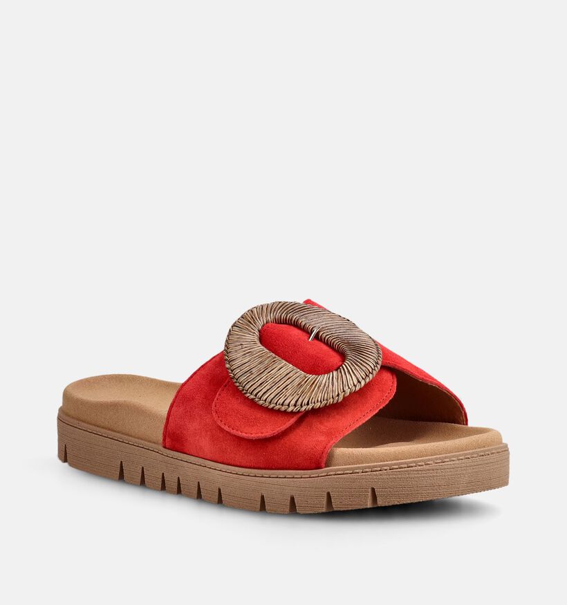 Gabor Rode Slippers voor dames (373312)