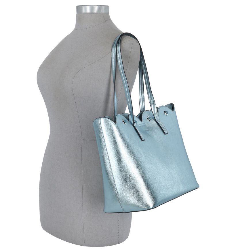 Emmy Wieleman Cabas en Bleu clair en simili cuir (215320)