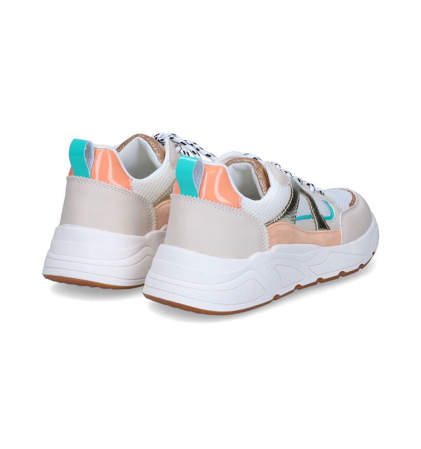 Poelman Baskets casual en Vert pour femmes (319799)