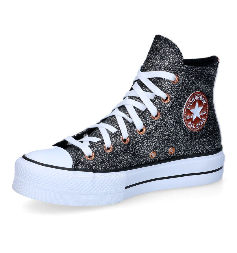 Converse CT All Star Lift Zwarte Sneakers in stof (317411)