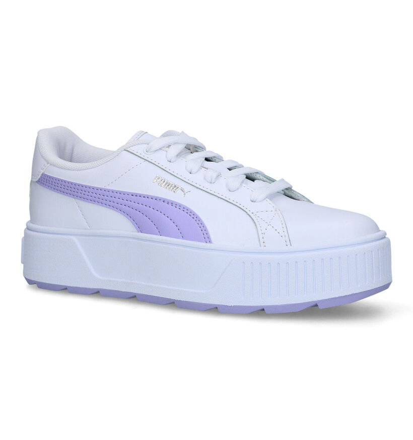 Puma Karmen L Baskets en Blanc pour femmes (318658) - pour semelles orthopédiques