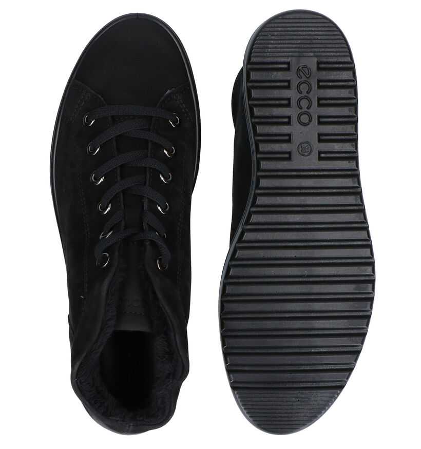 ECCO Fara Zwarte Bottines in nubuck (280882)