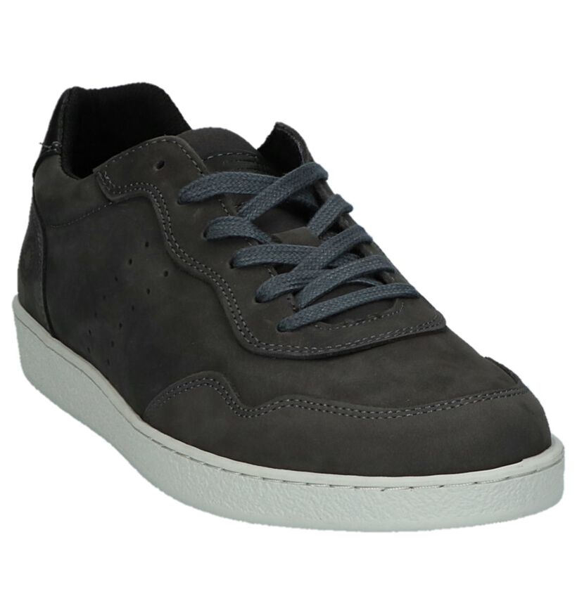 Bullboxer Grijze Casual Schoenen in nubuck (232171)