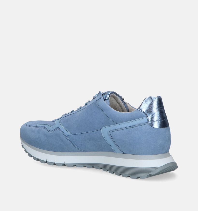 Gabor OptiFit Blauwe Sneakers voor dames (336147) - geschikt voor steunzolen