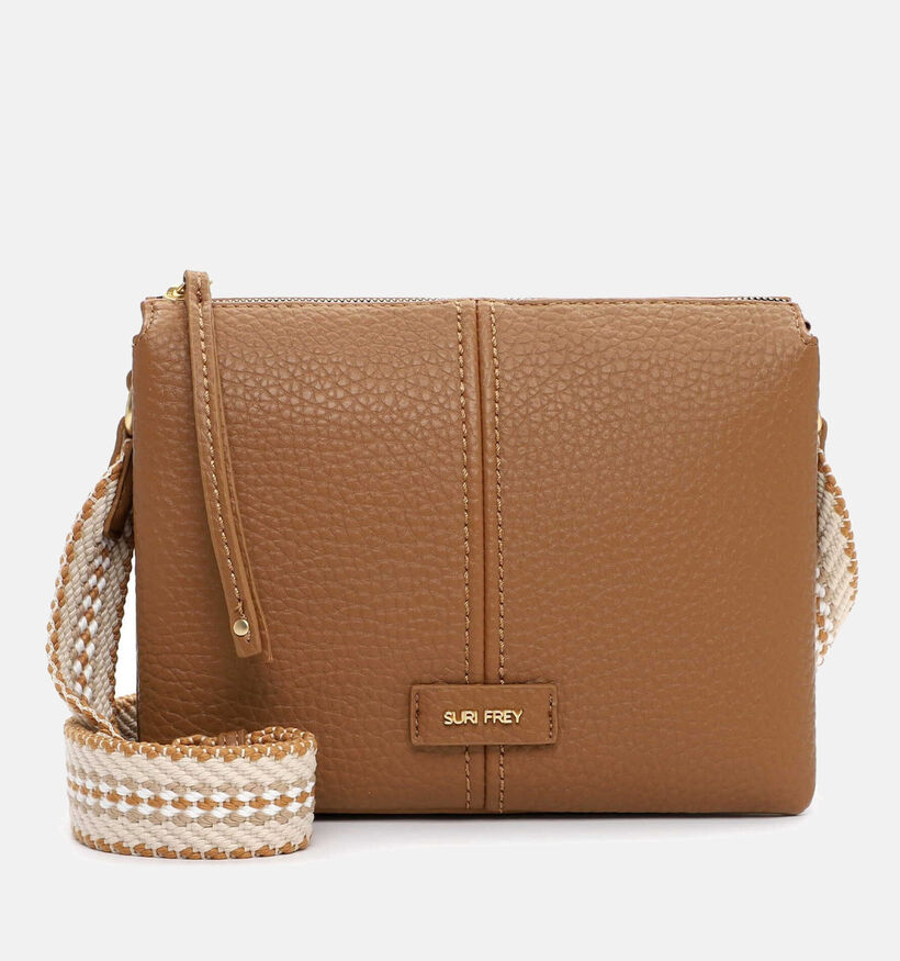 Suri Frey Gray Sac port&eacute; crois&eacute; en Beige pour femmes (371416)