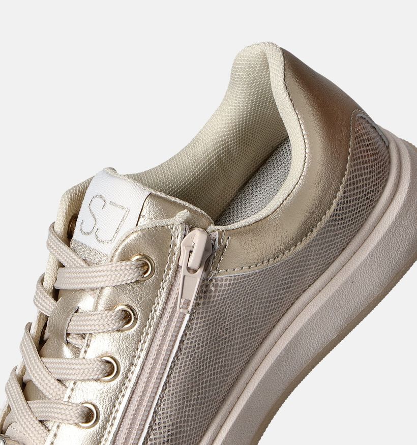 SJ Gouden Sneakers voor meisjes (354177) - geschikt voor steunzolen