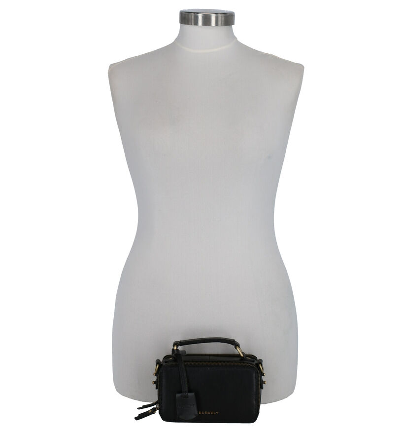 Burkely Edgy Eden Crossbodytas Zwart in leer (260932)