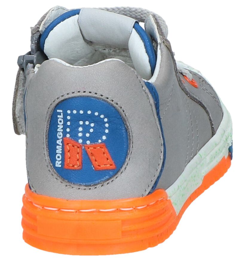 Romagnoli Chaussures pour bébé  en Gris clair en cuir (246710)