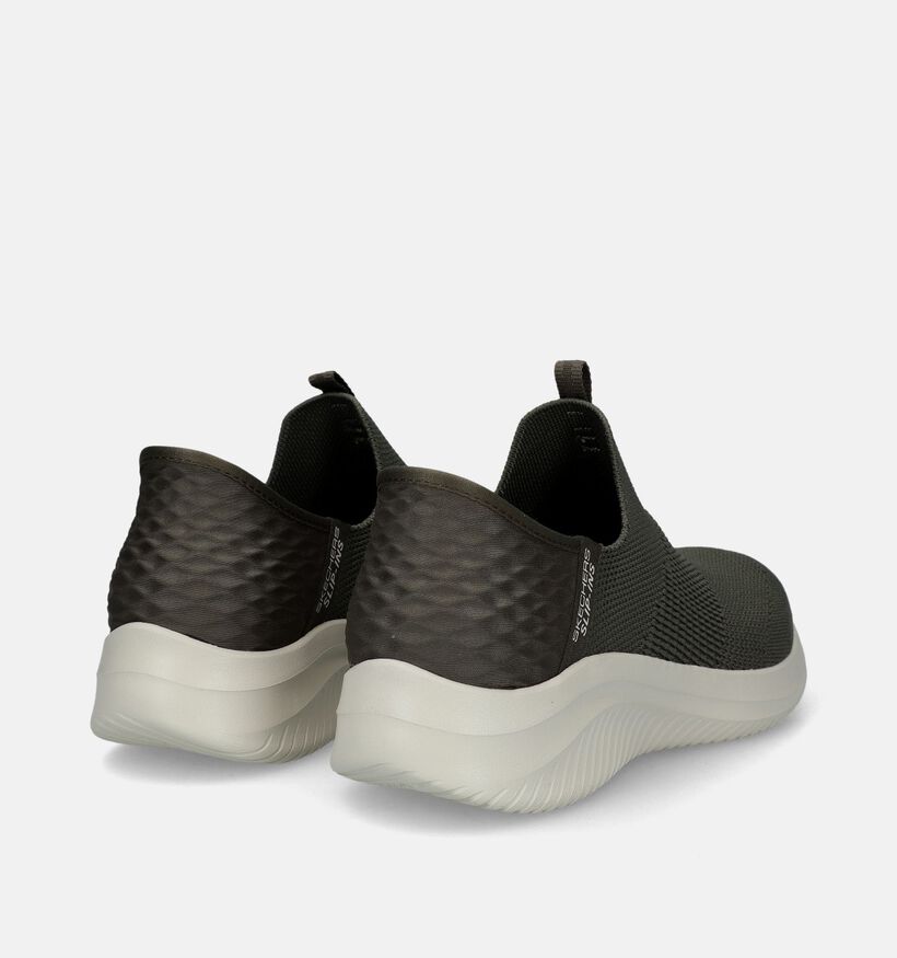 Skechers Slip-ins Ultra Flex 3.0 Cozy Zwarte Sneakers voor dames (345113)