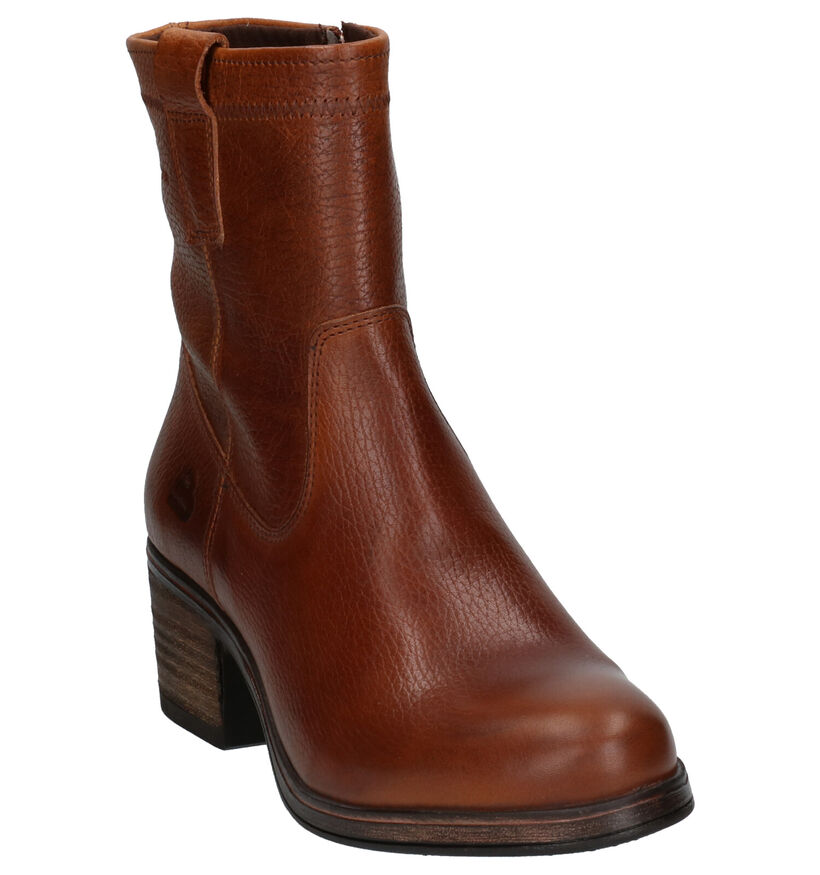 Bullboxer Bottes basses en Cognac en cuir (256490)