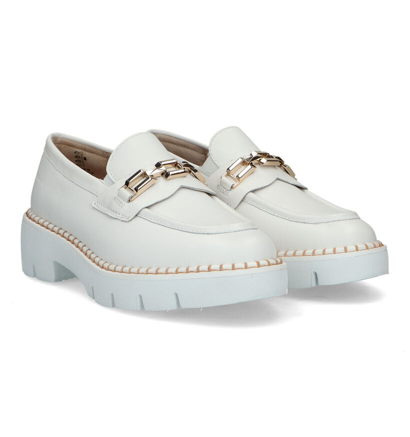 Tamaris Comfort Witte Mocassins voor dames (323041) - geschikt voor steunzolen