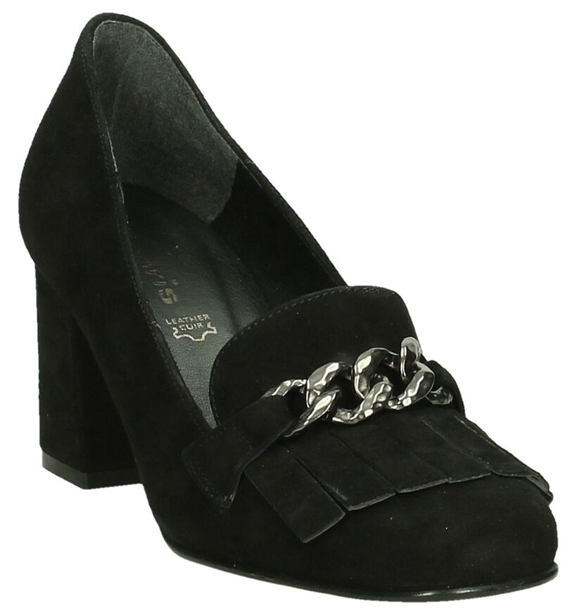 Tamaris Escarpins classique en Noir en daim (186809)