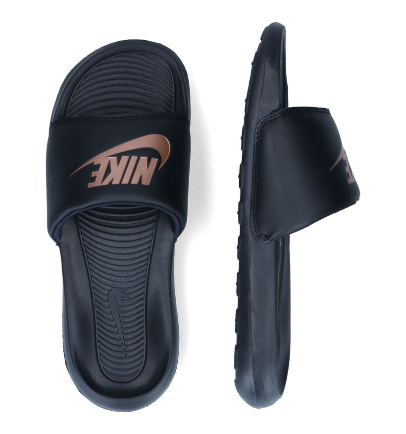 Nike Victori One Claquettes de piscine en Jaune pour femmes (302553)