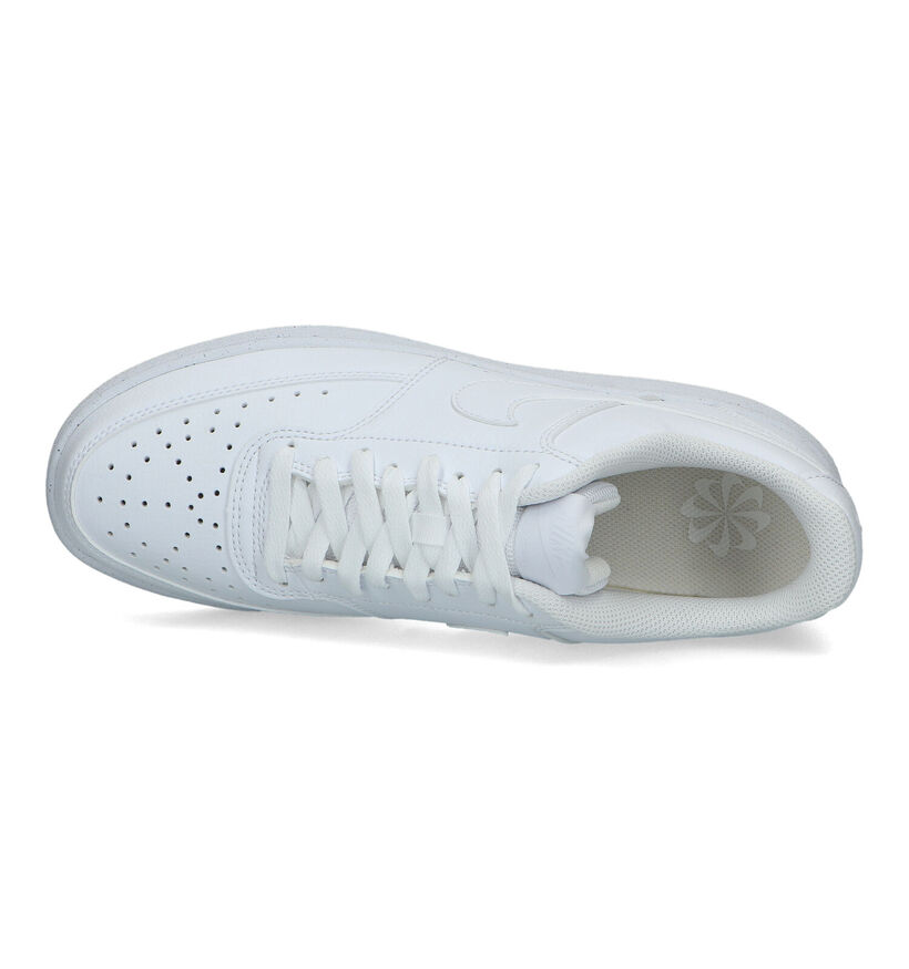 Nike Court Vision Next Nature Baskets en Blanc pour hommes (325158)