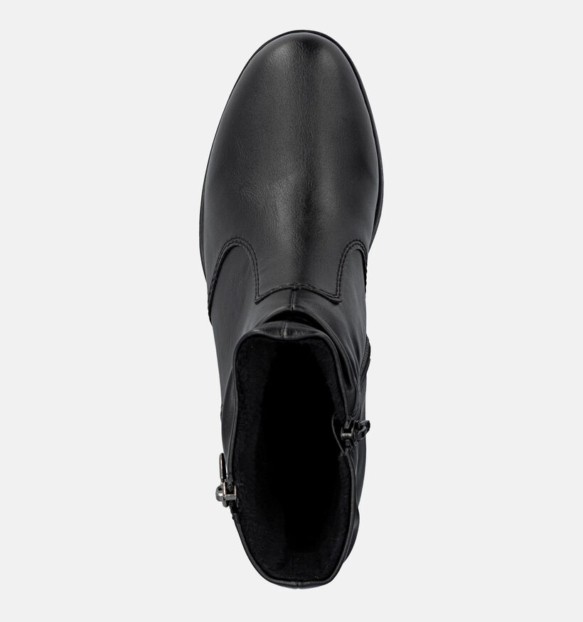 Rieker Antistress Bottines motardes en Noir pour femmes (379971) - pour semelles orthop&eacute;diques