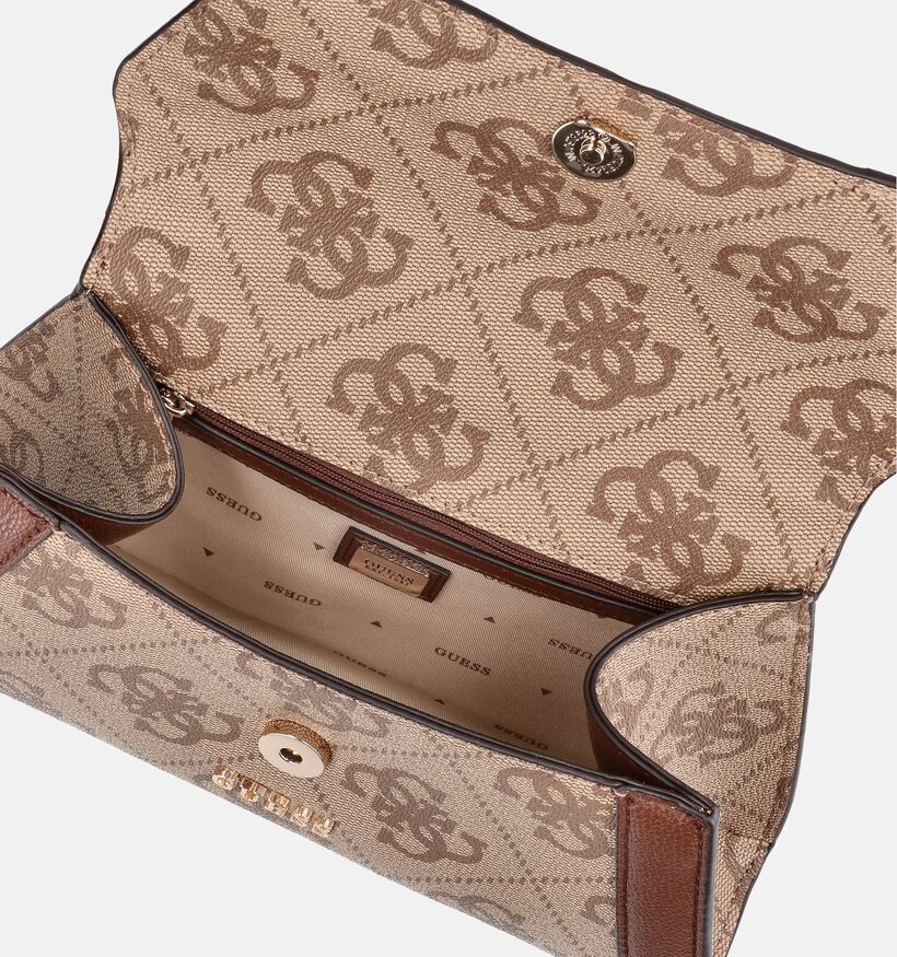 Guess Quattro G Bruine Schoudertas voor dames (367021)