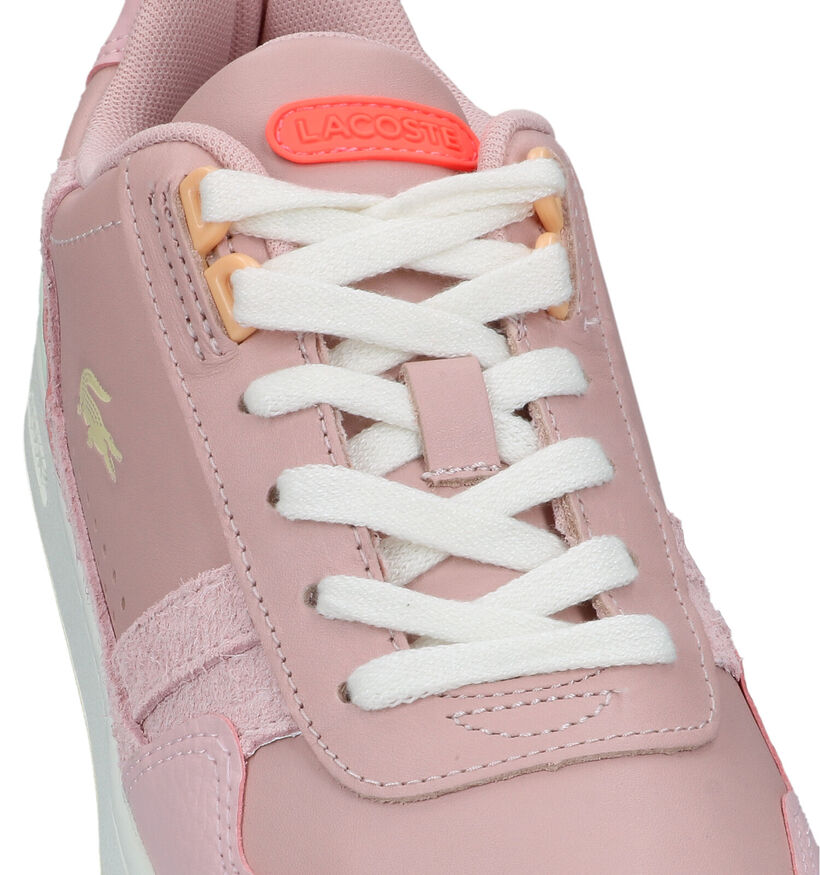 Lacoste T-Clip Baskets en Rose pour femmes (322615)