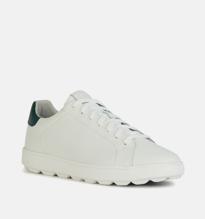 Geox Spherica Chaussures à lacets en Blanc pour hommes (353833) - pour semelles orthopédiques