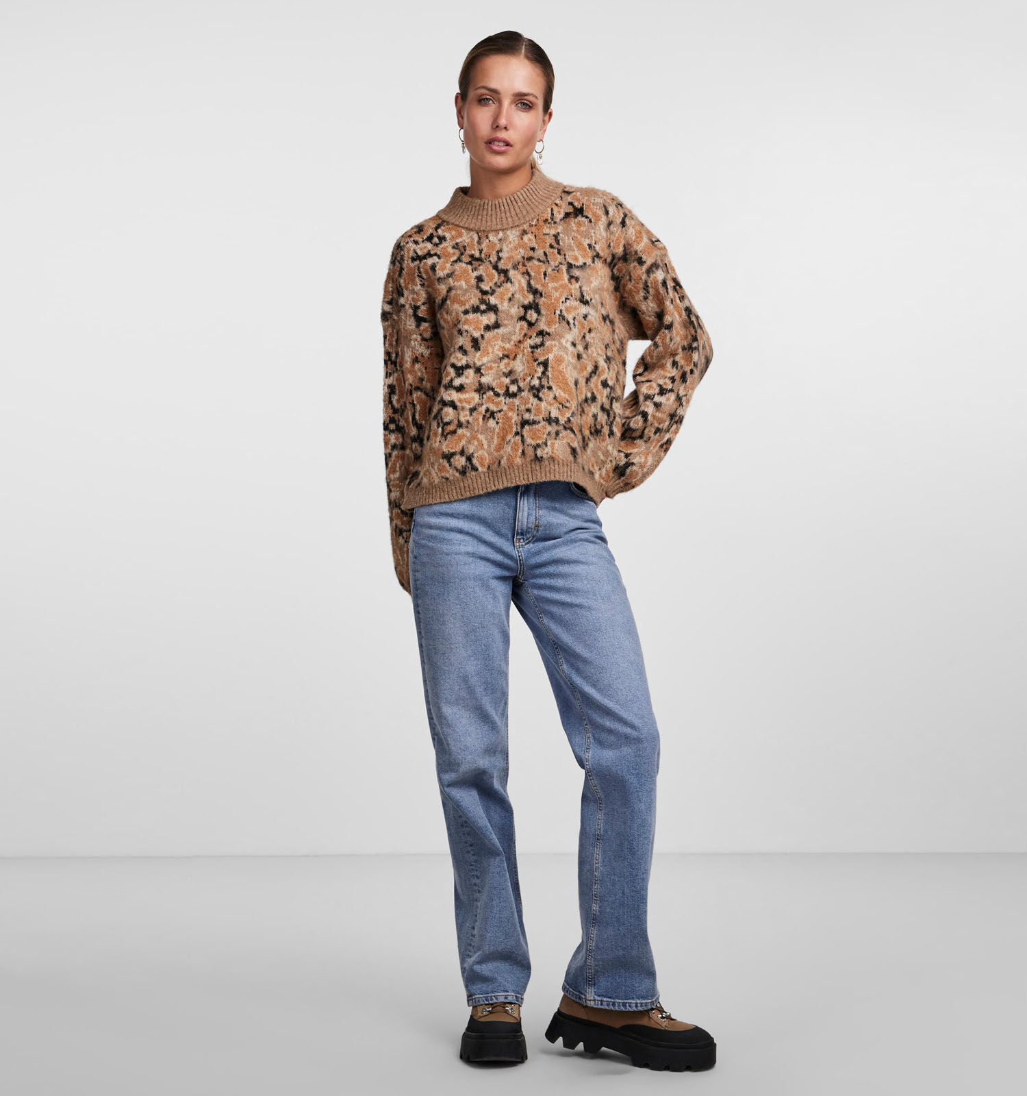 Donkerbruine trui dames sale