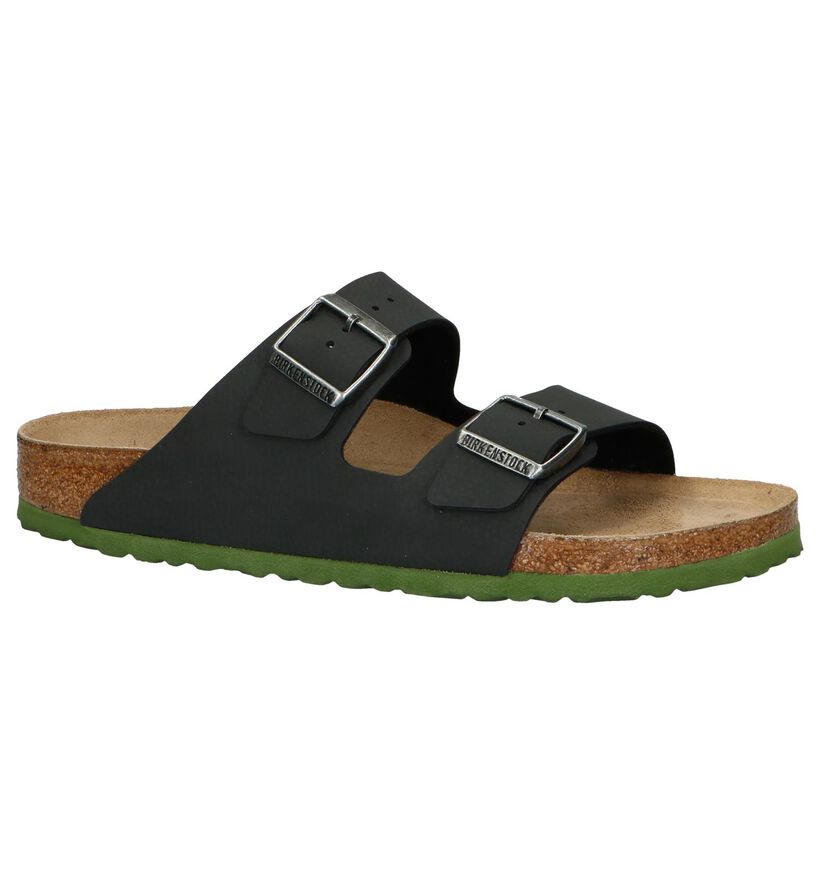 Birkenstock Arizona Nu-pieds en Noir pour hommes (213368)